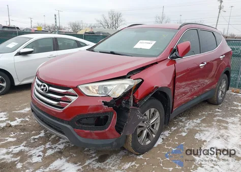 2015 Hyundai Santa Fe Sport 2.4L from USA, damaged, VIN 5XYZUDLB3FG305253